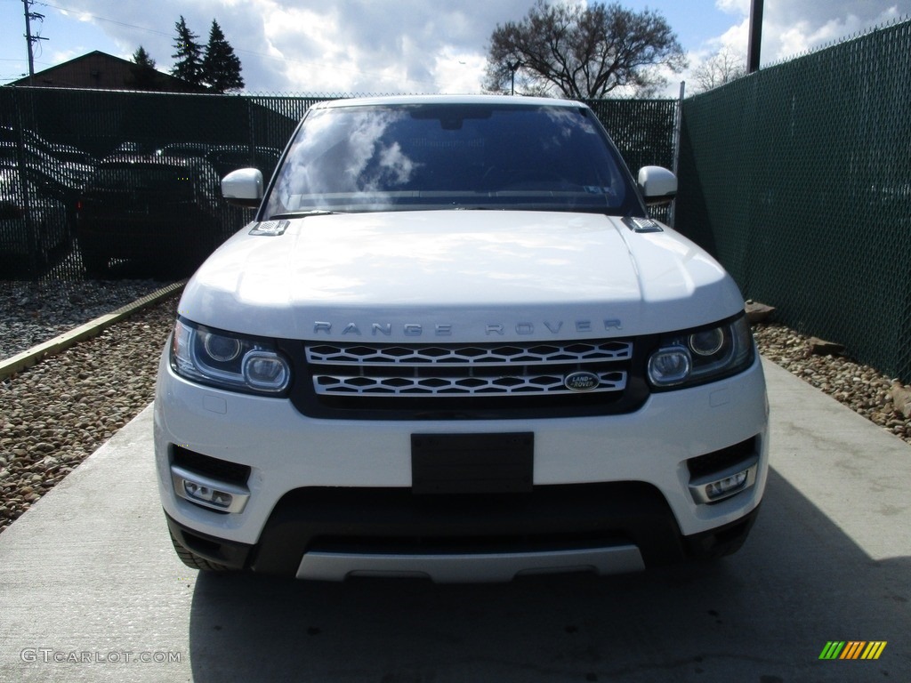2016 Range Rover Sport HSE - Fuji White / Ebony/Ebony photo #6