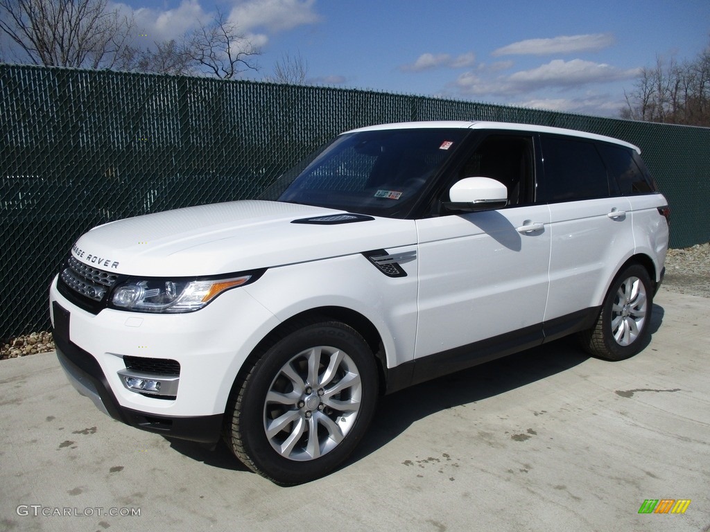 2016 Range Rover Sport HSE - Fuji White / Ebony/Ebony photo #8