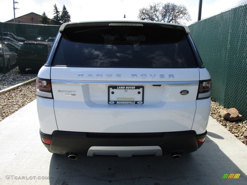2016 Range Rover Sport HSE - Fuji White / Ebony/Ebony photo #9