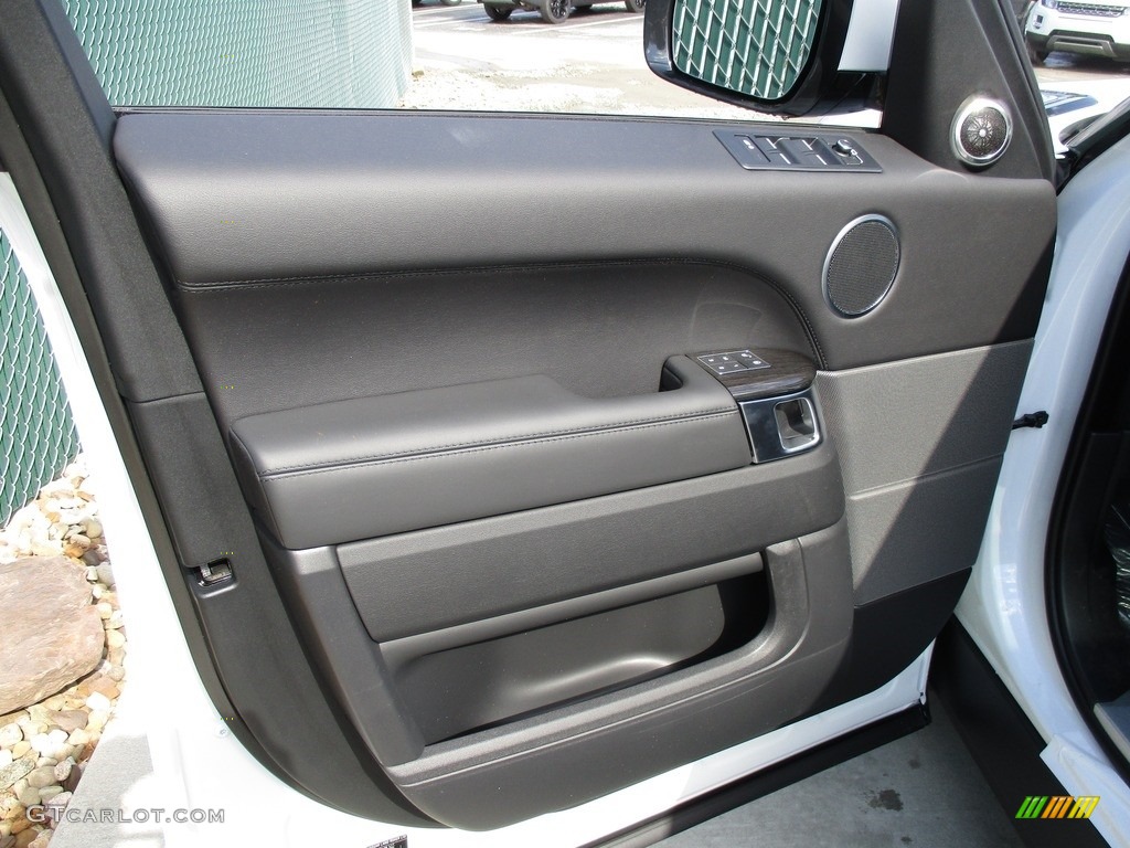 2016 Range Rover Sport HSE - Fuji White / Ebony/Ebony photo #10