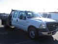 2007 Oxford White Ford F350 Super Duty Crew Cab Chassis Commercial  photo #3