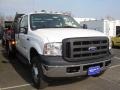 2007 Oxford White Ford F350 Super Duty SuperCab Chassis Commercial  photo #3