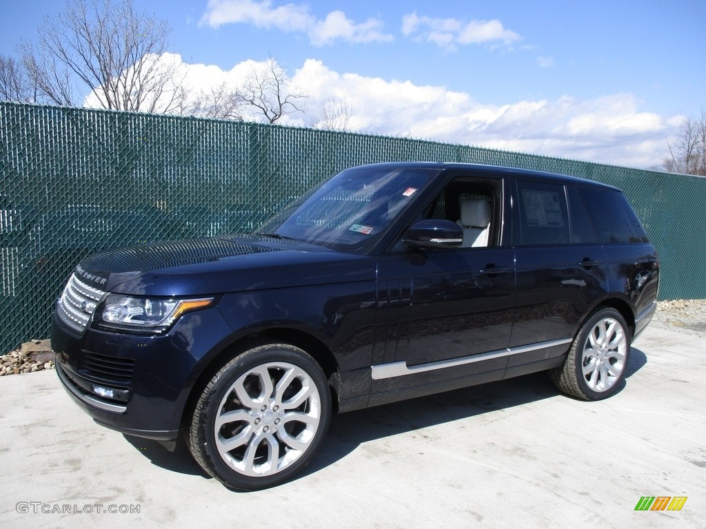 2016 Range Rover HSE - Loire Blue Metallic / Ebony/Cirrus photo #8