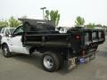 2007 Oxford White Ford F350 Super Duty Regular Cab Chassis Dump Truck  photo #2