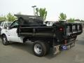 Oxford White - F350 Super Duty Regular Cab Chassis Dump Truck Photo No. 2