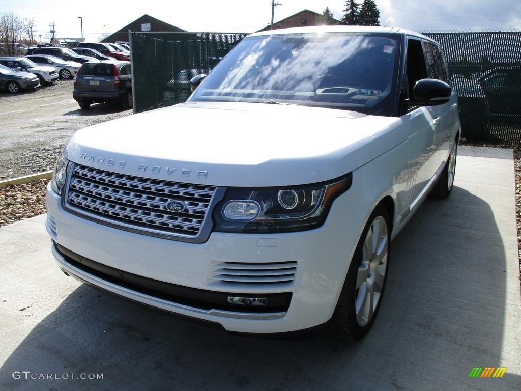 2016 Range Rover Supercharged LWB - Fuji White / Ebony photo #6