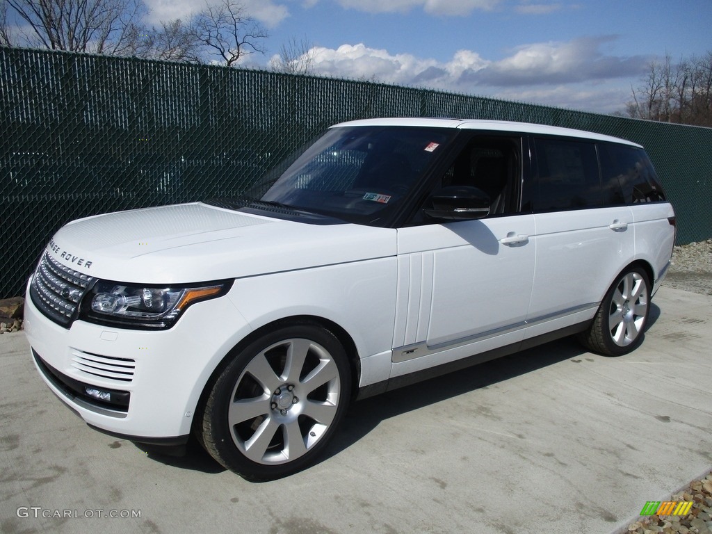 2016 Range Rover Supercharged LWB - Fuji White / Ebony photo #8