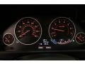 2013 BMW 3 Series Coral Red/Black Interior Gauges Photo