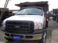 2007 Oxford White Ford F550 Super Duty XL Regular Cab Dump Truck  photo #3