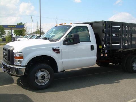 2008 Ford F350 Super Duty XL Chassis Stake Truck Data, Info and Specs