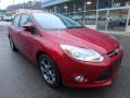 2014 Ruby Red Ford Focus SE Sedan  photo #2