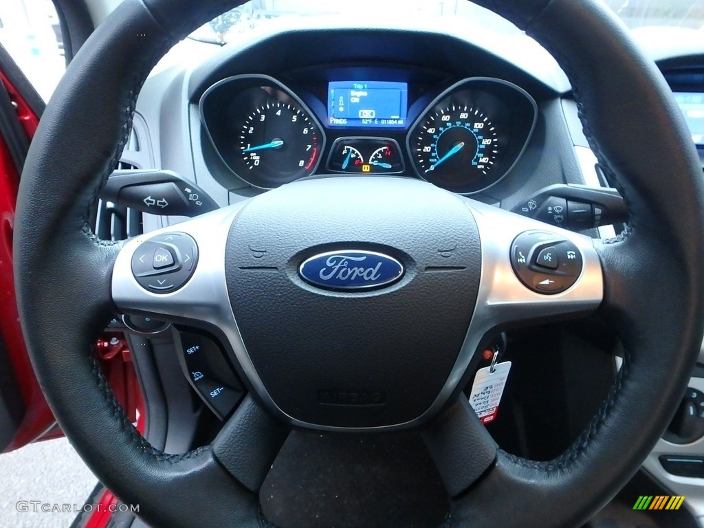 2014 Focus SE Sedan - Ruby Red / Charcoal Black photo #21