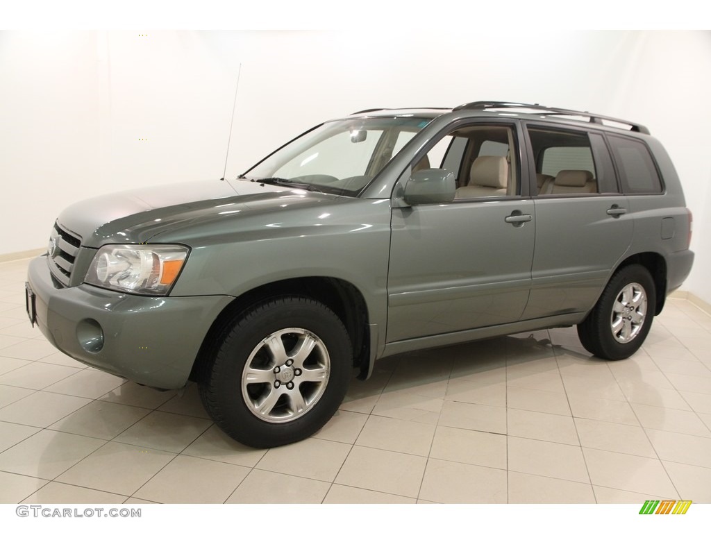 Oasis Green Pearl 2006 Toyota Highlander V6 Exterior Photo #111531444