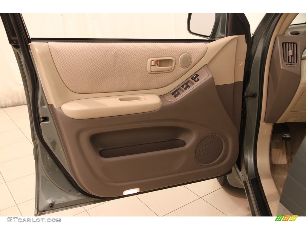 2006 Highlander V6 - Oasis Green Pearl / Ivory Beige photo #4