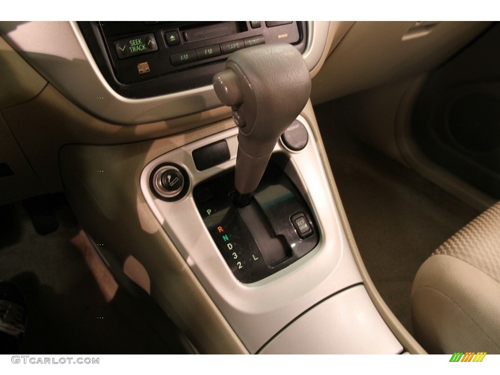2006 Highlander V6 - Oasis Green Pearl / Ivory Beige photo #9