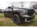 2016 Brilliant Black Crystal Pearl Ram 1500 Express Crew Cab 4x4  photo #4