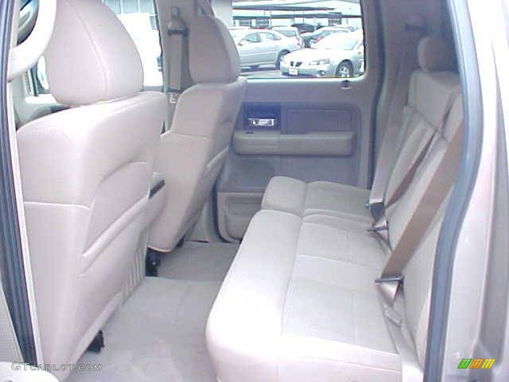 2006 F150 XLT SuperCrew 4x4 - Arizona Beige Metallic / Tan photo #8