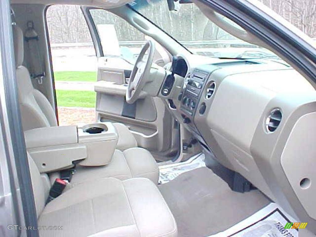 2006 F150 XLT SuperCrew 4x4 - Arizona Beige Metallic / Tan photo #11