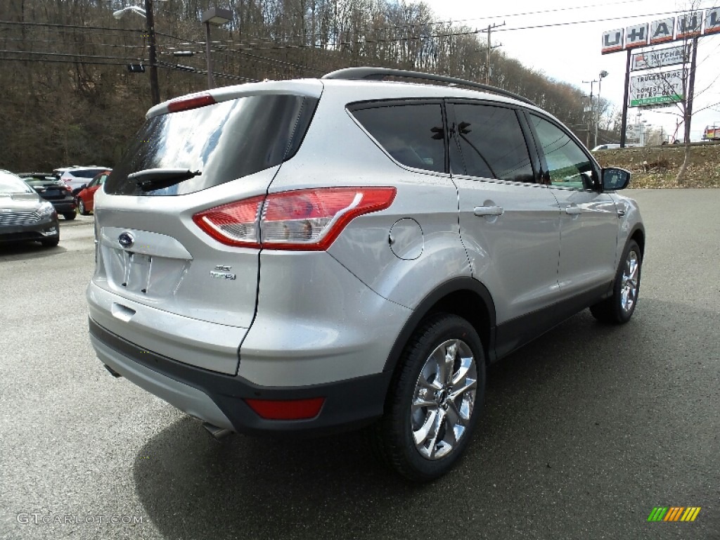 2016 Escape SE 4WD - Ingot Silver Metallic / Charcoal Black photo #6