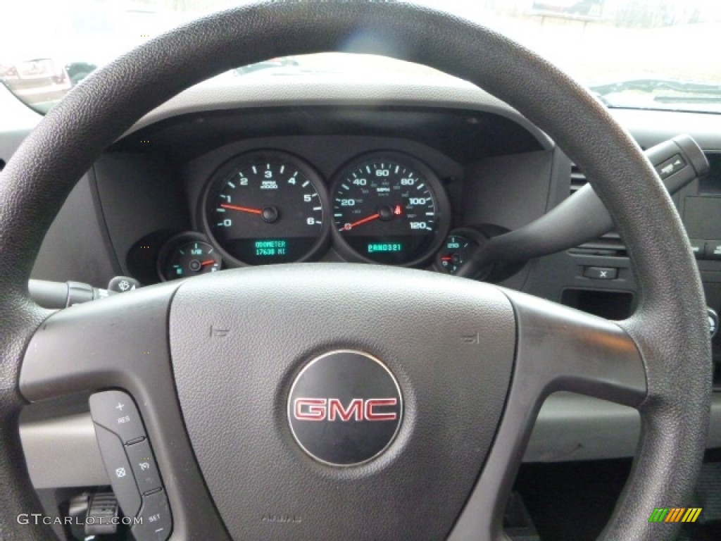 2013 Sierra 1500 Regular Cab 4x4 - Summit White / Dark Titanium photo #21