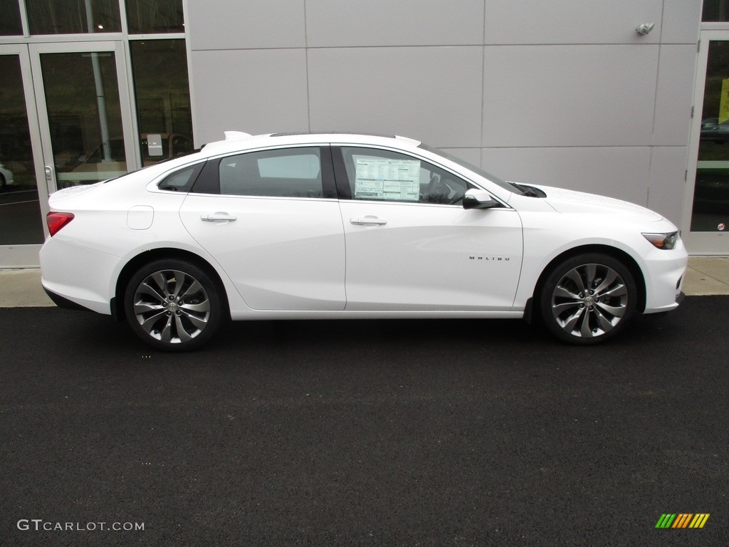 2016 Malibu Premier - Summit White / Jet Black photo #2