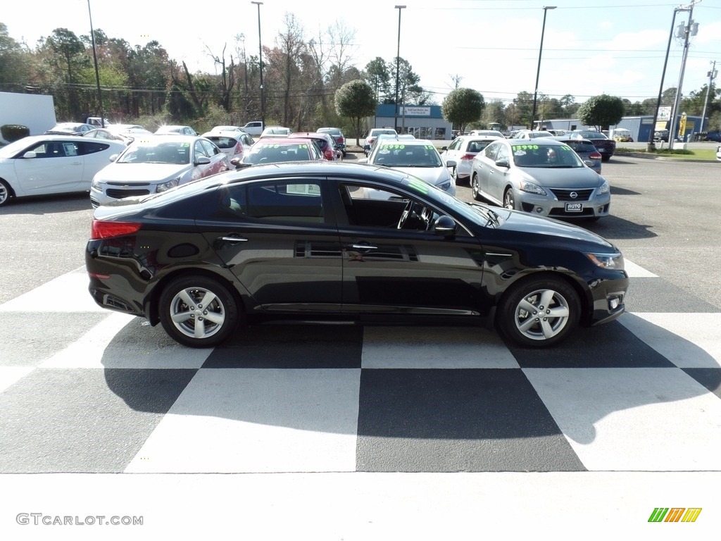 2015 Optima LX - Ebony Black / Gray photo #3