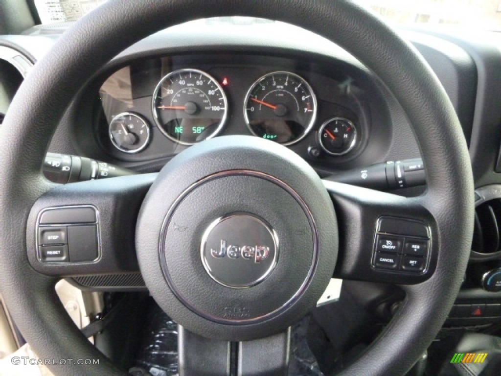 2016 Wrangler Unlimited Sport 4x4 - Mojave Sand / Black photo #17