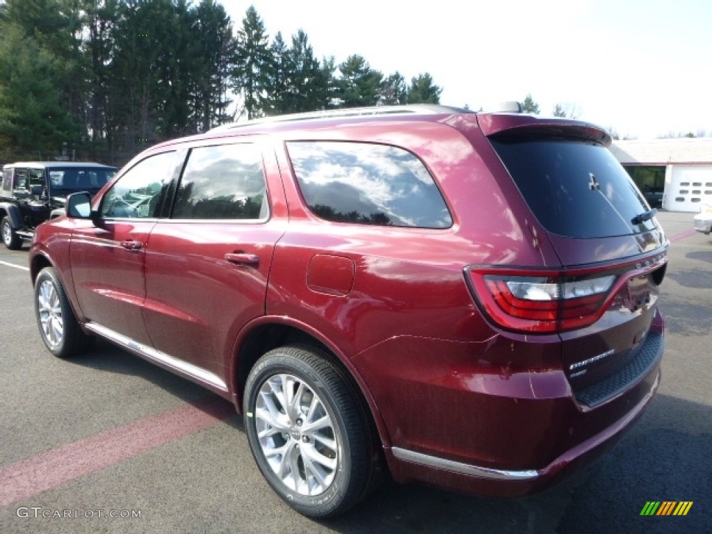 Velvet Red Pearl 2016 Dodge Durango Limited AWD Exterior Photo #111538107