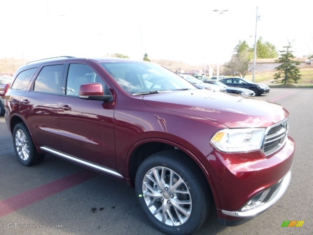 Velvet Red Pearl 2016 Dodge Durango Limited AWD Exterior Photo #111538224