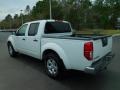 2013 Glacier White Nissan Frontier SV V6 Crew Cab  photo #3