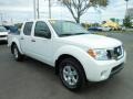 2013 Glacier White Nissan Frontier SV V6 Crew Cab  photo #10