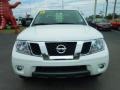 2013 Glacier White Nissan Frontier SV V6 Crew Cab  photo #13