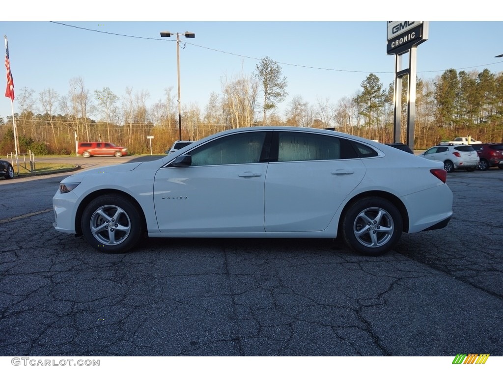 2016 Malibu LS - Summit White / Dark Atmosphere/Medium Ash Gray photo #4