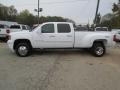 Summit White - Sierra 3500HD Denali Crew Cab 4x4 Dually Photo No. 4