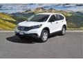 2014 White Diamond Pearl Honda CR-V LX AWD  photo #5