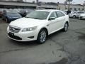 2012 White Platinum Tri-Coat Ford Taurus Limited  photo #3