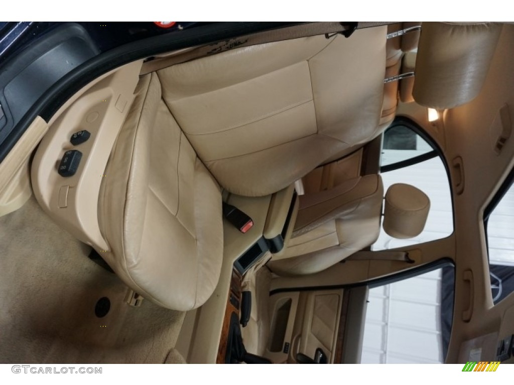 2001 5 Series 525i Sedan - Orient Blue Metallic / Sand Beige photo #18