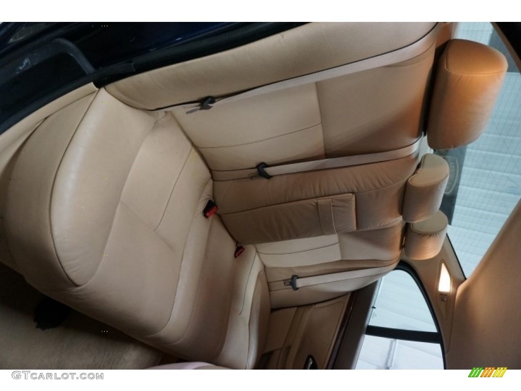 2001 5 Series 525i Sedan - Orient Blue Metallic / Sand Beige photo #19