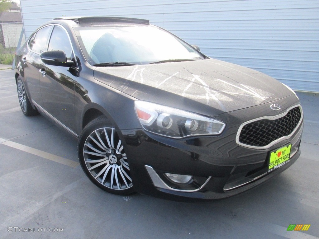 Aurora Black Kia Cadenza