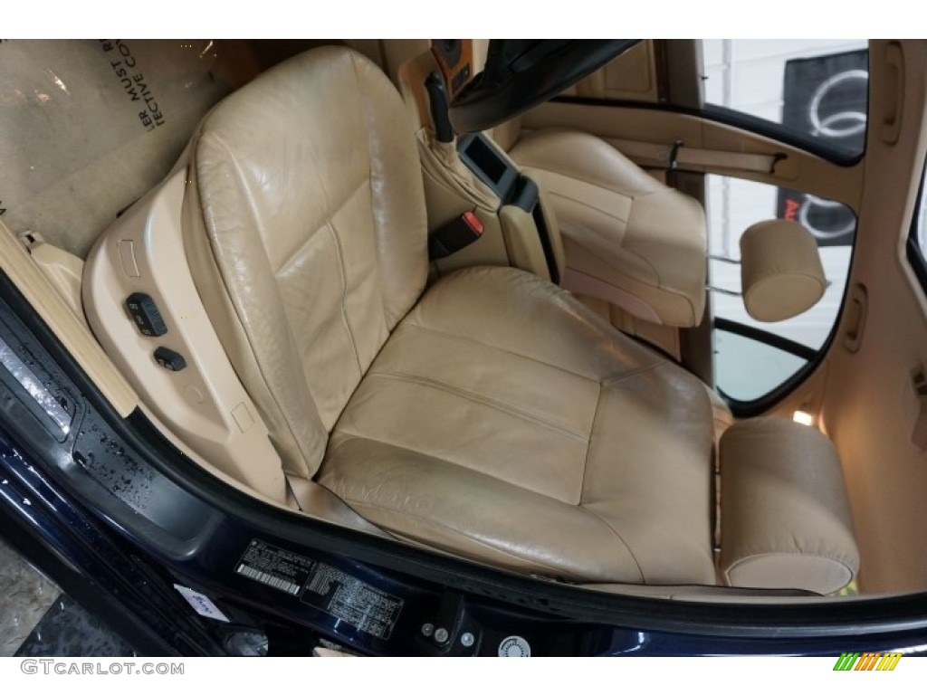 2001 5 Series 525i Sedan - Orient Blue Metallic / Sand Beige photo #23