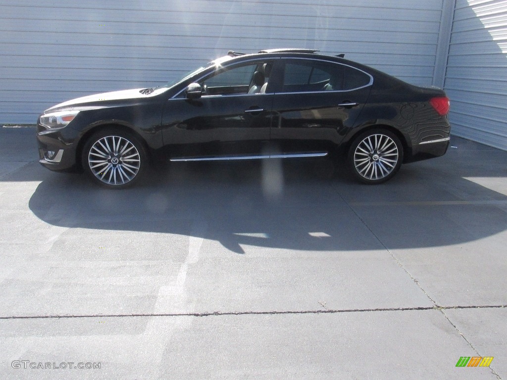 2014 Cadenza Premium - Aurora Black / White photo #3