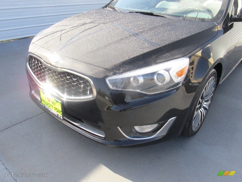 2014 Cadenza Premium - Aurora Black / White photo #7