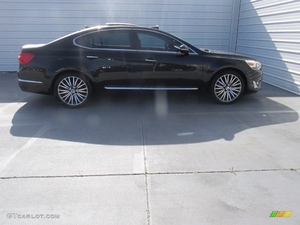 2014 Cadenza Premium - Aurora Black / White photo #8