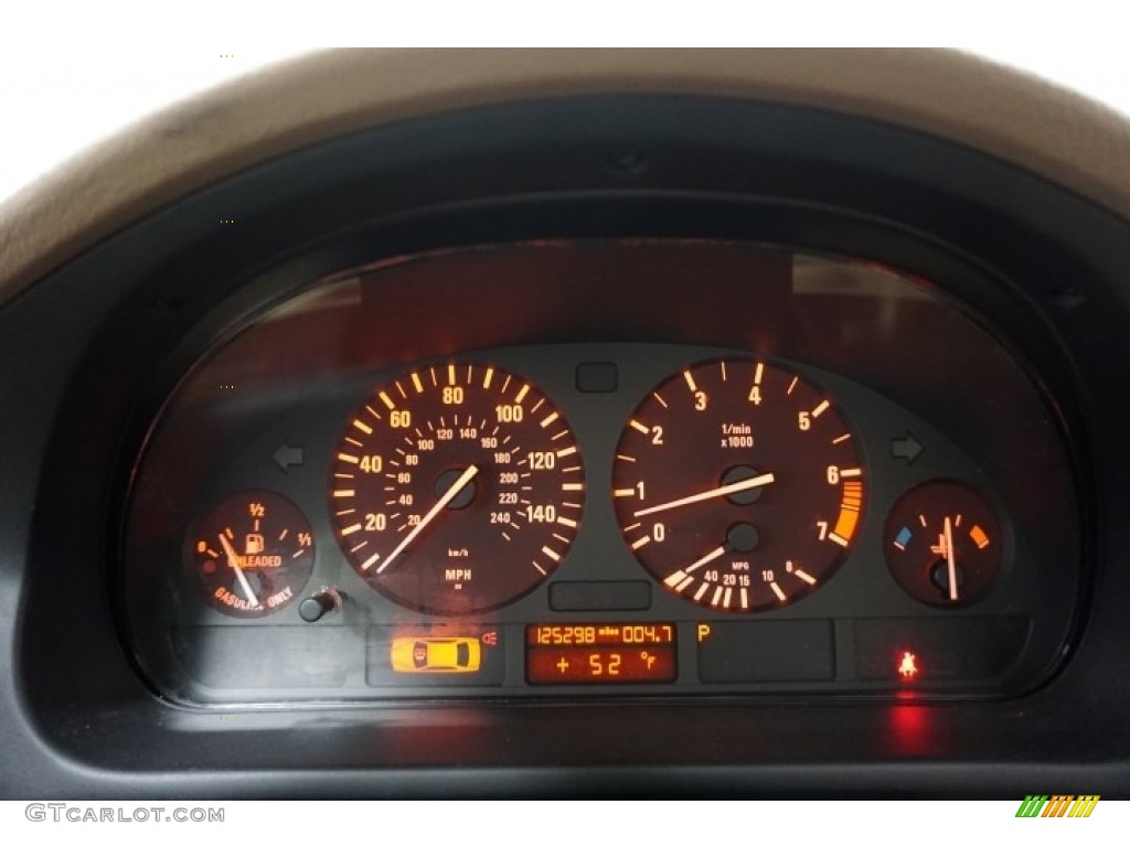 2001 5 Series 525i Sedan - Orient Blue Metallic / Sand Beige photo #35