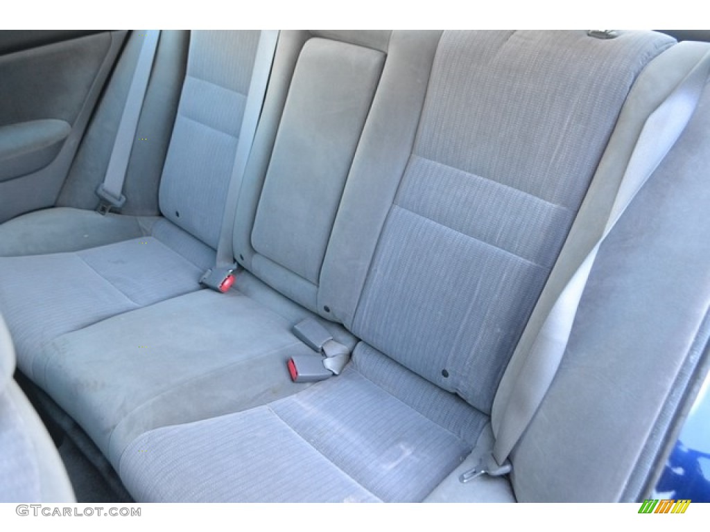 2005 Accord LX V6 Sedan - Eternal Blue Pearl / Gray photo #8