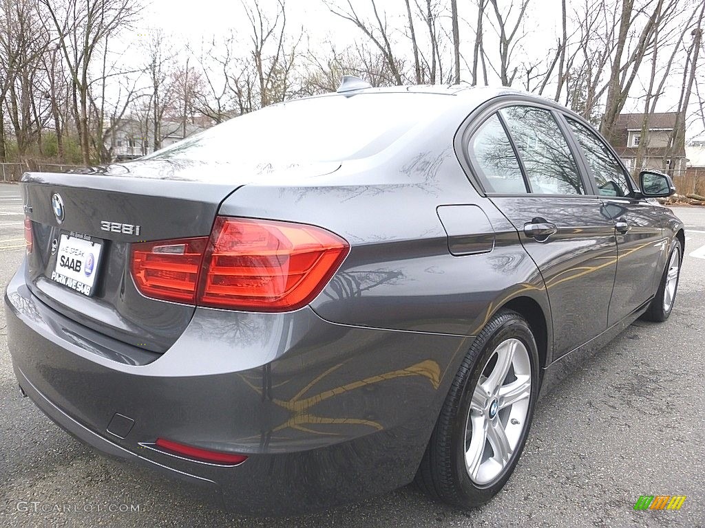 2013 3 Series 328i xDrive Sedan - Mineral Grey Metallic / Black photo #5