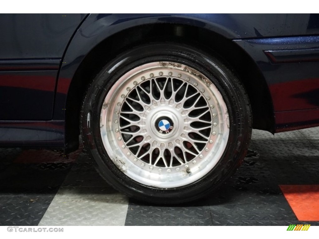 2001 5 Series 525i Sedan - Orient Blue Metallic / Sand Beige photo #73