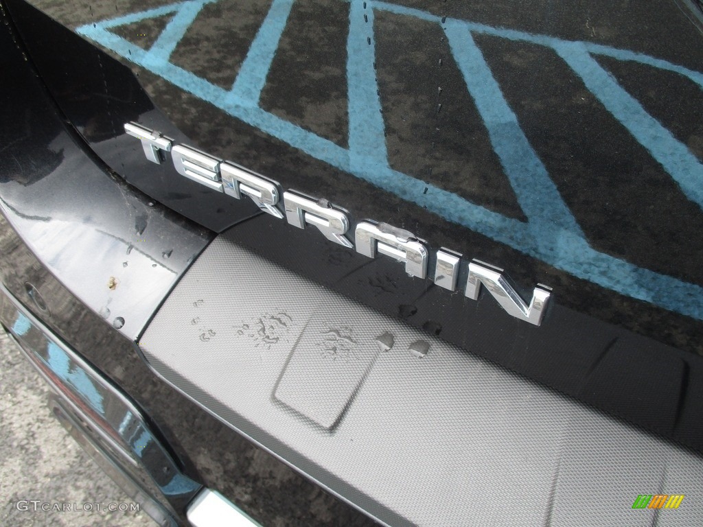 2013 Terrain Denali AWD - Carbon Black Metallic / Jet Black photo #8