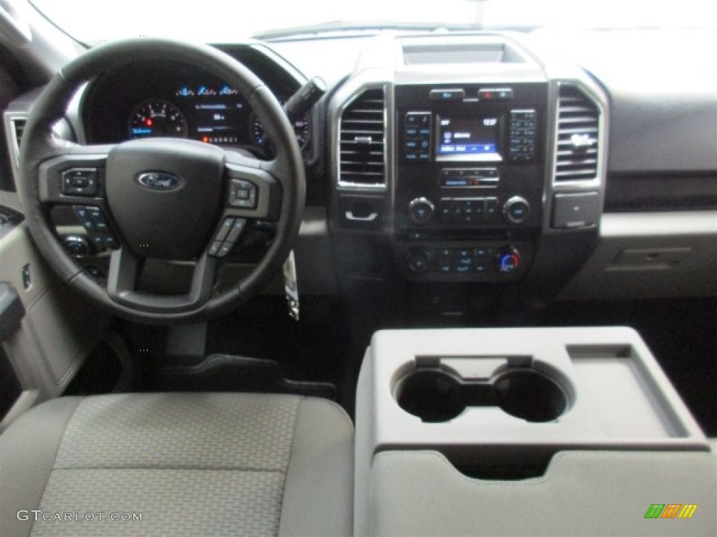 2016 F150 XLT SuperCrew - Ruby Red / Medium Earth Gray photo #14