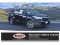 2016 Midnight Black Metallic Toyota Highlander XLE  photo #1